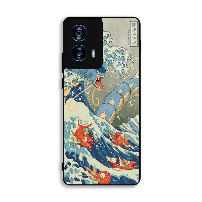 Pokemon Gyarados Kanagawa Motorola Moto G Power 5G 2024 Case OV6338