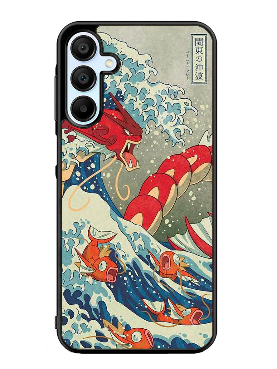 Pokemon Shiny Gyarados Samsung Galaxy A25 5G Case