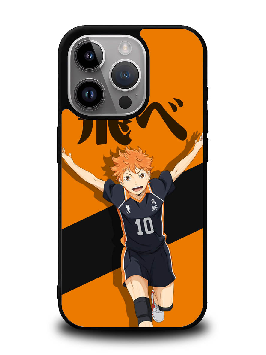 Hinata Haikyuu Anime iPhone 16 Pro Max Case QC10016