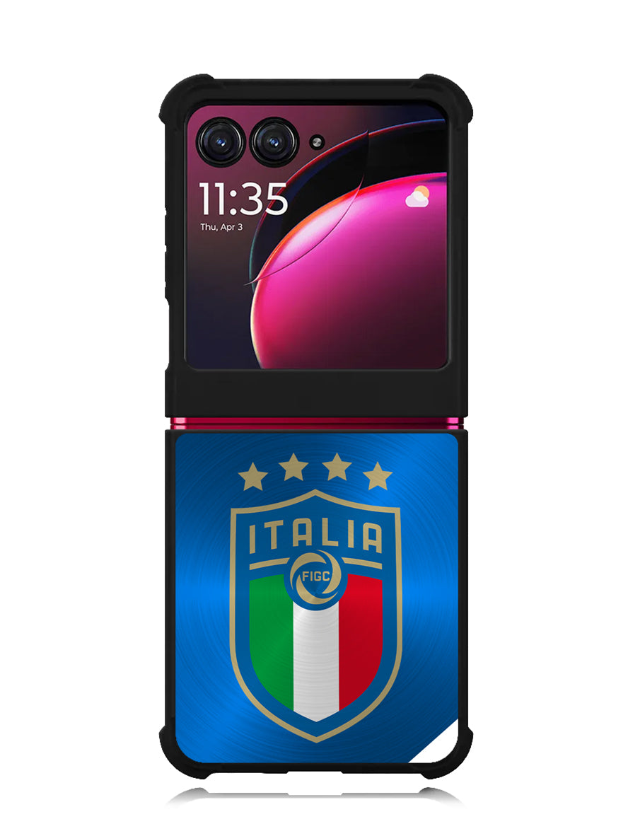 Italy Football Team Motorola Moto Razr Plus 2023 , Moto Razr+ 2023 Case