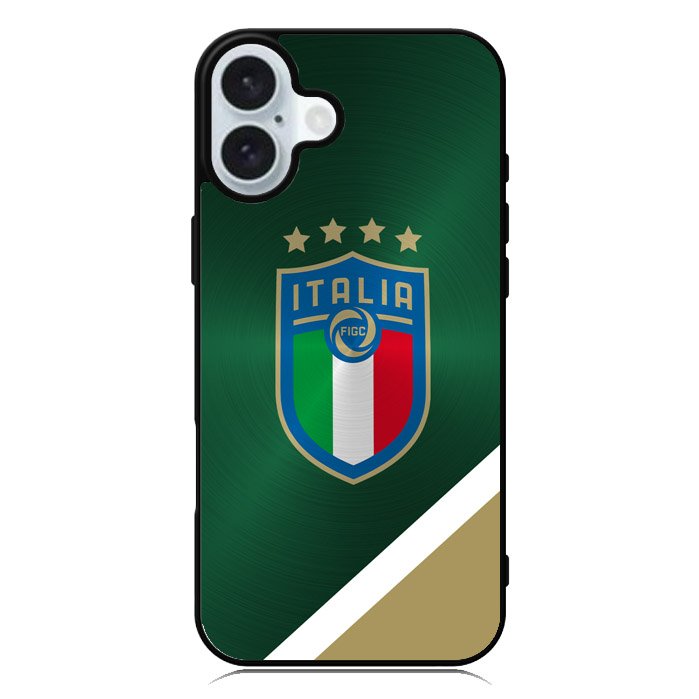 Italy Football Team iPhone 16 Case QC10024