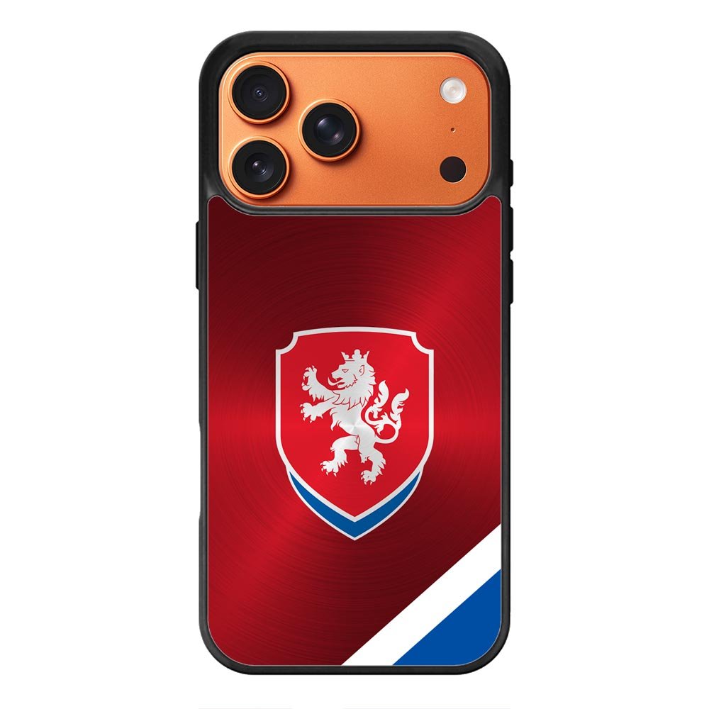 Czech Football Team iPhone 17 Pro Max Case QC9970
