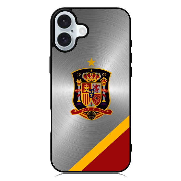 Spain Football Team iPhone 16 Case QC10130