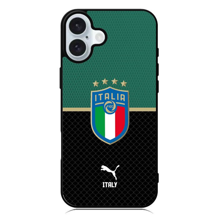 Italy Football Team iPhone 16 Case QC10026
