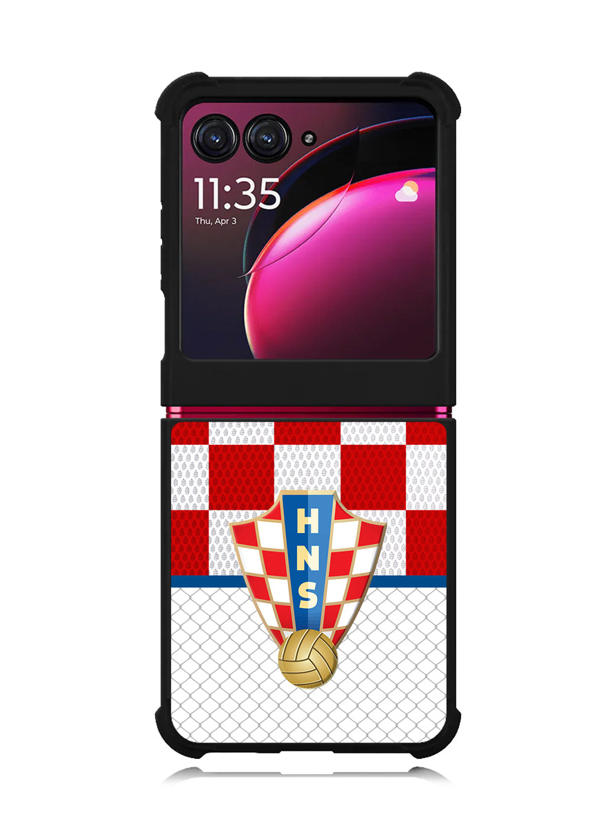 Croatia Football Team Motorola Moto Razr Plus 2023 , Moto Razr+ 2023 Case OV9966