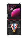 Croatia Football Team Motorola Moto Razr Plus 2023 , Moto Razr+ 2023 Case OV9967
