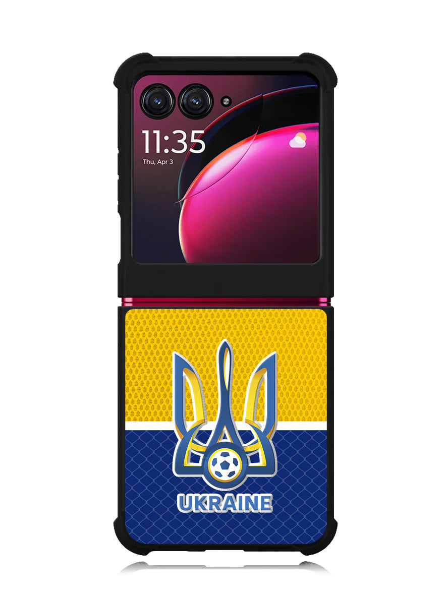 Ukraine Football Team Motorola Moto Razr Plus 2023 , Moto Razr+ 2023 Case OV10182