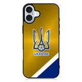 Ukraine Football Team iPhone 16 Case QC10183