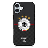 Germany Football Team iPhone 16 Case QC10010