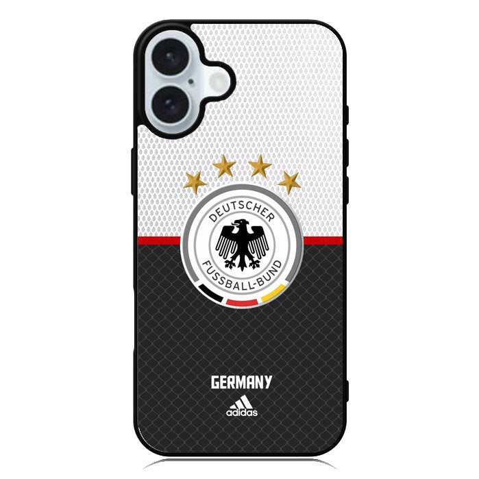 Germany Football Team iPhone 16 Plus Case QC10011