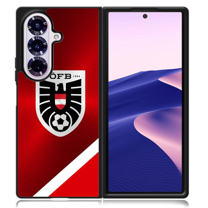 Austria Football Team Samsung Galaxy Z Fold 7 Case OV9940