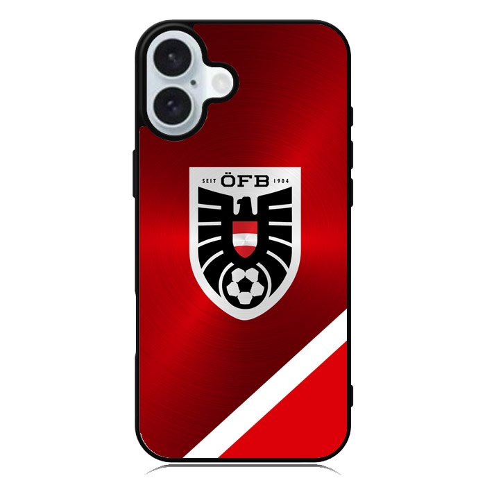 Austria Football Team iPhone 16 Case QC9940