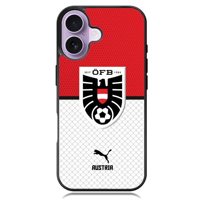 Austria Football Team iPhone 17 Case OV9942