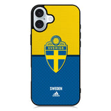 Sweden Football Team iPhone 16 Plus Case QC10142