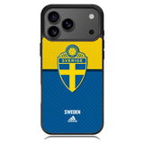 Sweden Football Team iPhone 17 Pro Case RC10142