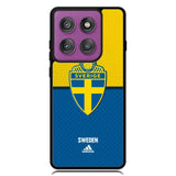 Sweden Football Team Motorola Moto Edge 2025 | Moto Edge 60 Fusion | Moto Edge 60 Pro Case OV10142