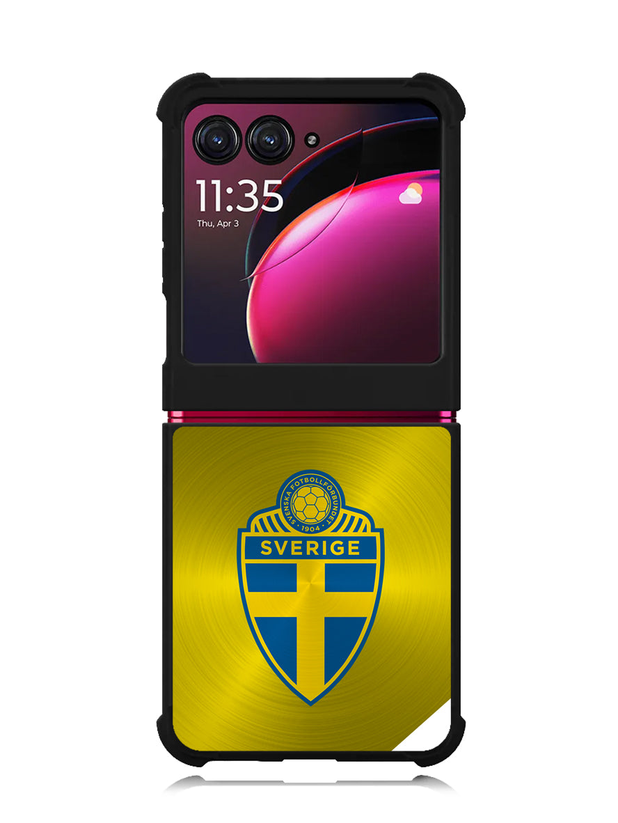 Sweden Football Team Motorola Moto Razr Plus 2023 , Moto Razr+ 2023 Case OV10144