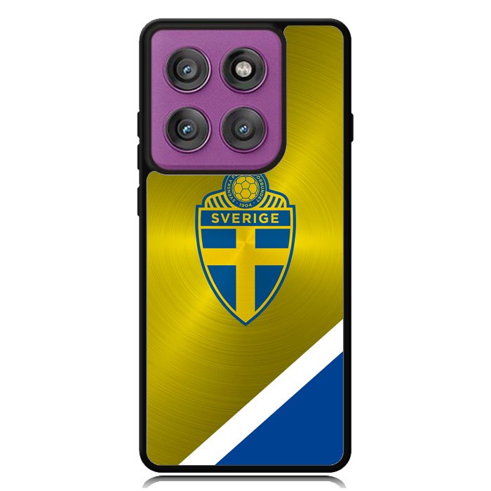Sweden Football Team Motorola Moto Edge 2025 | Moto Edge 60 Fusion | Moto Edge 60 Pro Case OV10144
