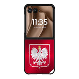 Poland Football Team Motorola Moto RAZR Plus 2025 Case OV10105