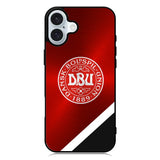 Denmark Football Team iPhone 16 Plus Case QC9977