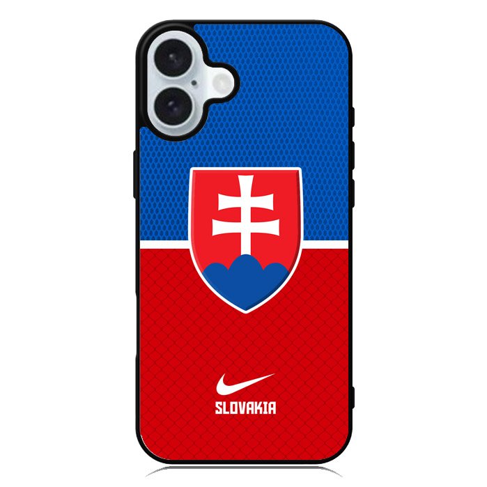 Slovakia Football Team iPhone 16 Plus Case QC10121