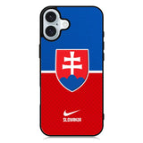 Slovakia Football Team iPhone 16 Case QC10121