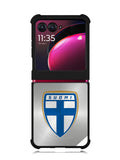 Finland Football Team Motorola Moto Razr Plus 2023 , Moto Razr+ 2023 Case OV10002