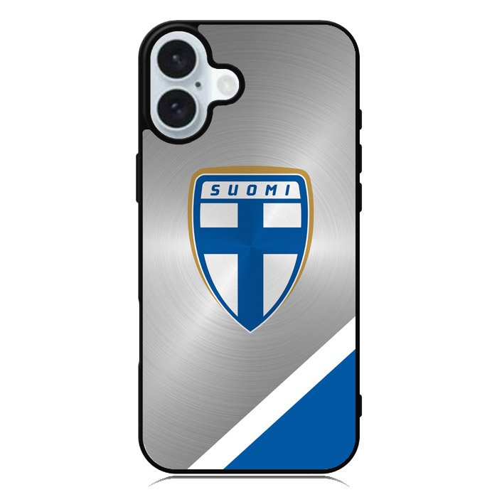 Finland Football Team iPhone 16 Case QC10002