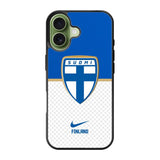Finland Football Team iPhone 17 Case QC10003