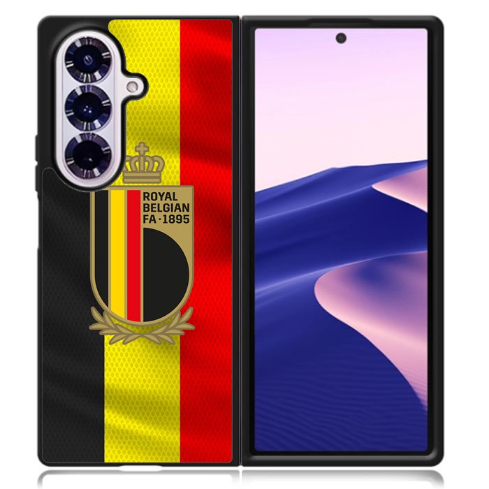Belgium Football Team Samsung Galaxy Z Fold 7 Case OV9948