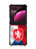 Czech Football Team Motorola Moto Razr Plus 2023 , Moto Razr+ 2023 Case OV9972