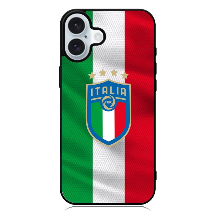 Italy Football Team iPhone 16 Case QC10027