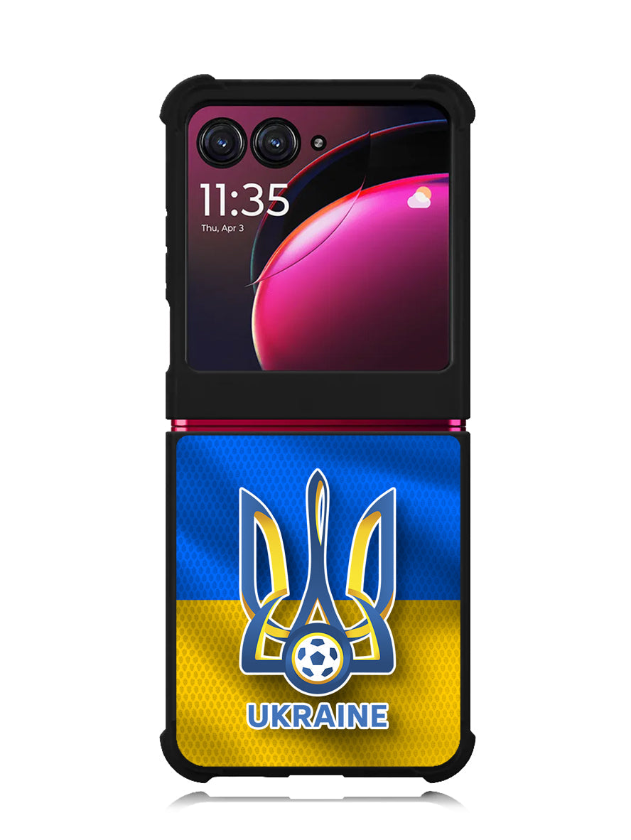 Ukraine Football Team Motorola Moto Razr Plus 2023 , Moto Razr+ 2023 Case OV10184