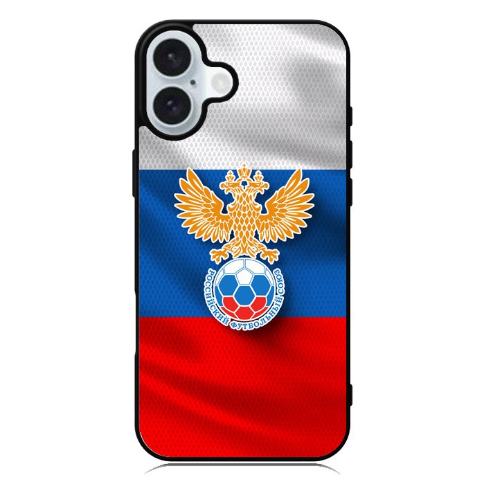 Russia Football Team iPhone 16 Case QC10115