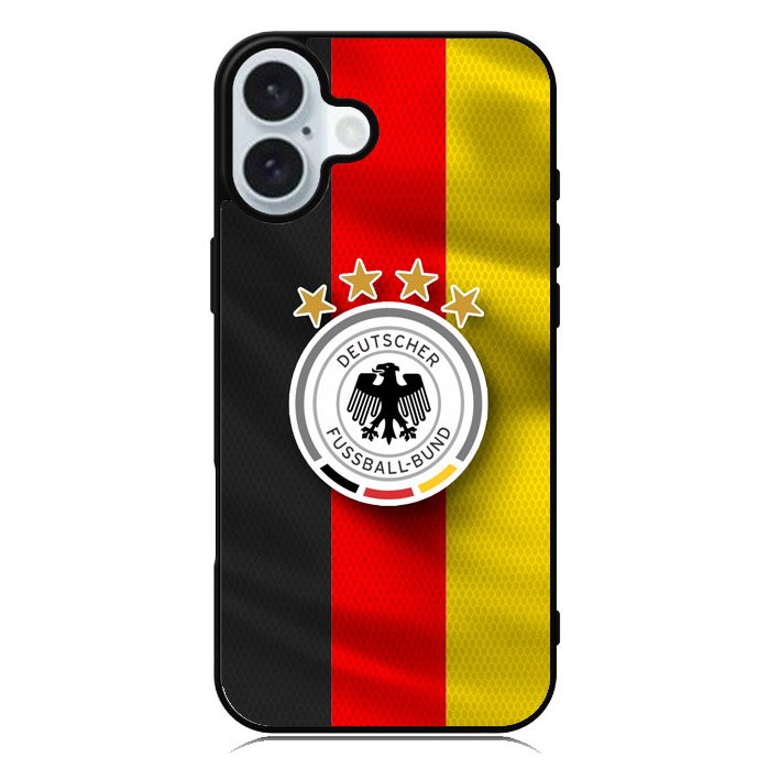 Germany Football Team iPhone 16 Case QC10012