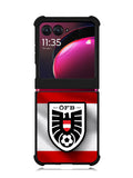 Austria Football Team Motorola Moto Razr Plus 2023 , Moto Razr+ 2023 Case OV9943