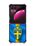 Sweden Football Team Motorola Moto Razr Plus 2023 , Moto Razr+ 2023 Case OV10145