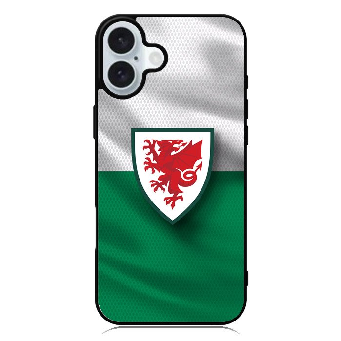 Wales Football Team iPhone 16 Plus Case QC10196