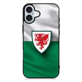 Wales Football Team iPhone 16 Plus Case QC10196