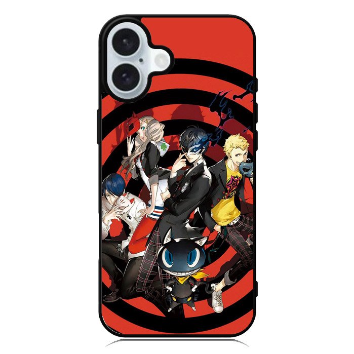 Persona 5 Anime iPhone 16 Case QC10096