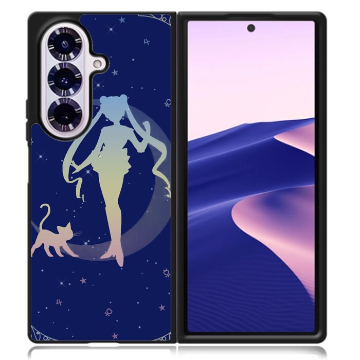 Sailor Moon Anime Samsung Galaxy Z Fold 7 Case OV10116
