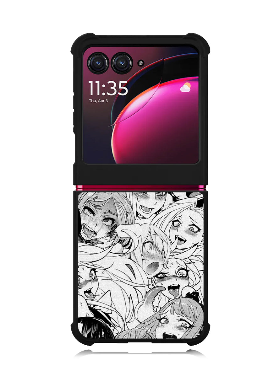 Ahegao Face Manga Motorola Moto Razr Plus 2023 , Moto Razr+ 2023 Case OV9924
