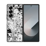 Ahegao Face Manga Samsung Galaxy Z Fold 7 5G Case QC9924