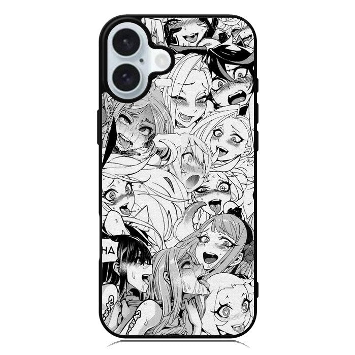 Ahegao Face Manga iPhone 16 Case QC9924