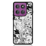 Ahegao Face Manga Motorola Moto Edge 2025 | Moto Edge 60 Fusion | Moto Edge 60 Pro Case OV9924