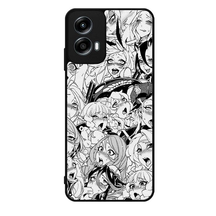 Ahegao Face Manga Motorola Moto G Play 2024 Case OV9925