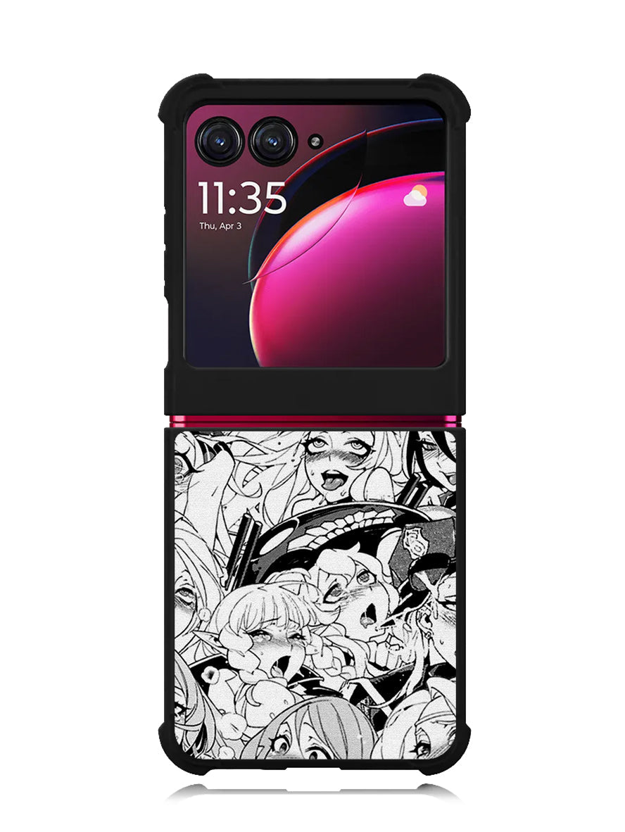 Ahegao Face Manga Motorola Moto Razr Plus 2023 , Moto Razr+ 2023 Case OV9925