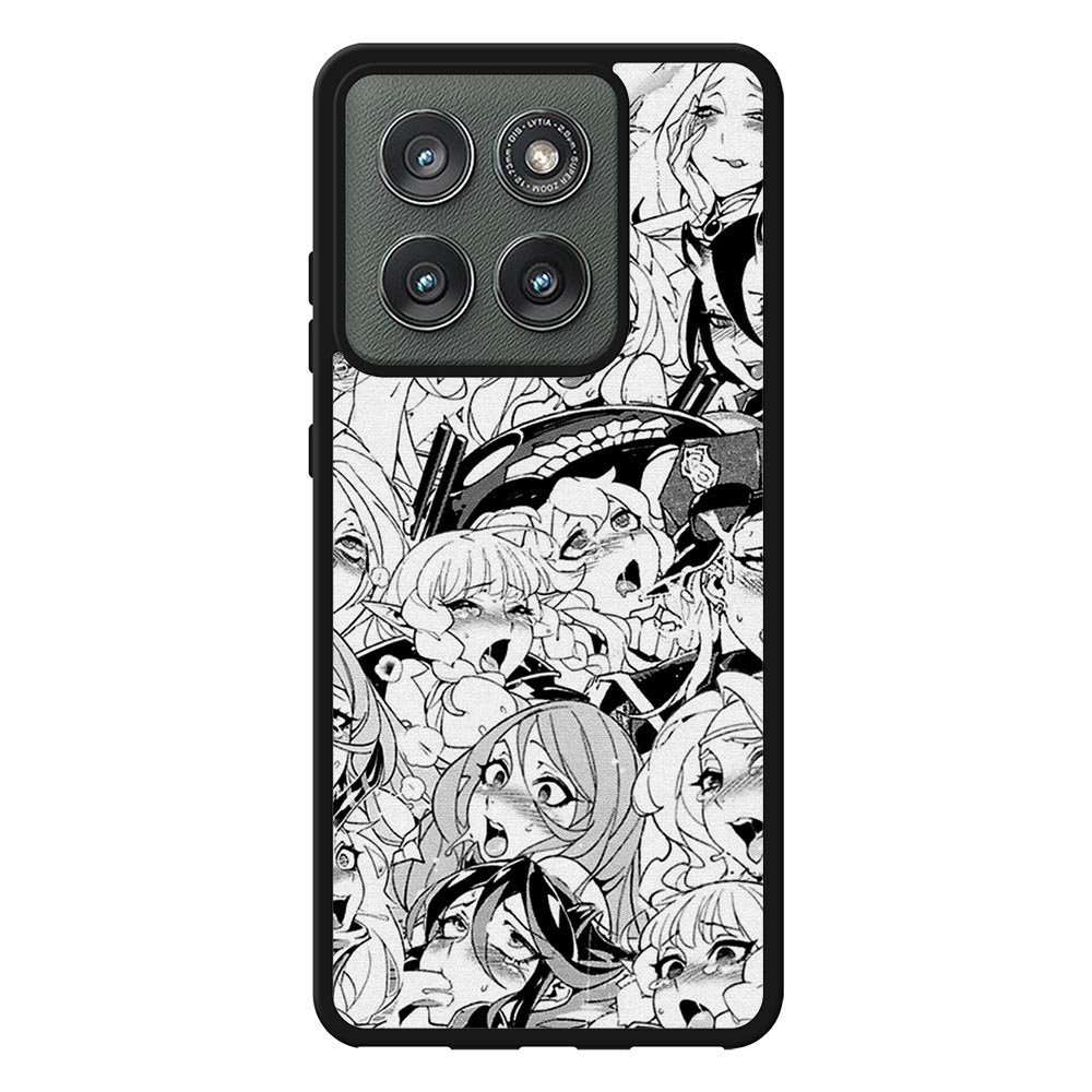 Ahegao Face Manga Motorola Moto Edge 2025 Case QC9925
