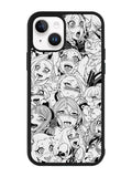 Ahegao Face Manga iPhone 14 Plus Case QC9926