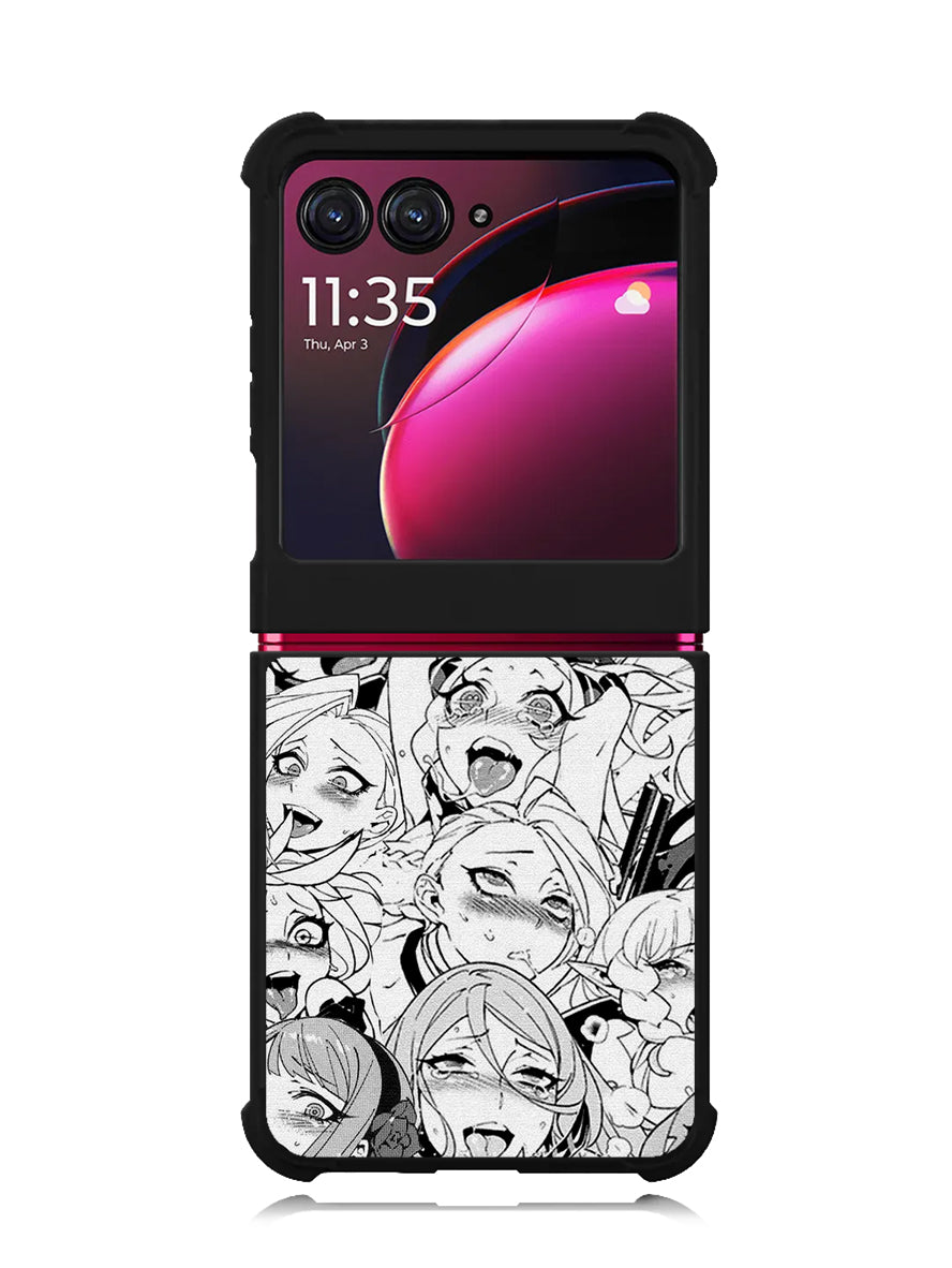 Ahegao Face Manga Motorola Moto Razr Plus 2023 , Moto Razr+ 2023 Case OV9926